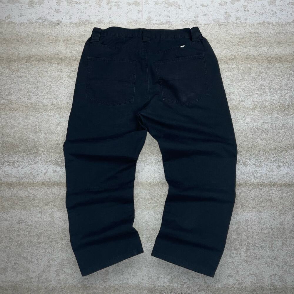 Vintage 90s SOG Tactical Pants 32x26 Baggy Fit Jet Black Cargos Military Grade